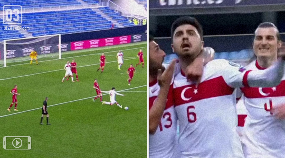 Майсторския гол на Туфан - Норвегия vs. Турция 0:3 (видео)