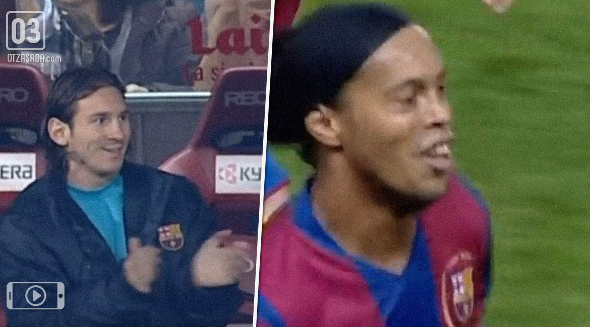 Преди 14 години Роналдиньо вкара последния си гол за Барселона и той бе истинско бижу (видео)